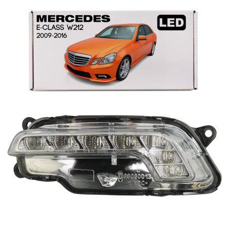 MERCEDES E-CLASS W212 2009-2016 LUCE PER DIURNE DRL LED SINISTRO A2128200756 (Cod. AP-51087_A4x4)