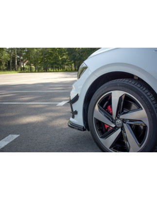 paraurti anteriore Wings (Canards) Volkswagen Polo GTI Mk6 (Cod. M-VW-PO-6-GTI-CAN1)