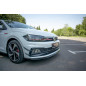 SPLITTER ANTERIORE V.3 Volkswagen Polo GTI / R-line Mk6 (Cod. M-VW-PO-6-GTI-FD3G)