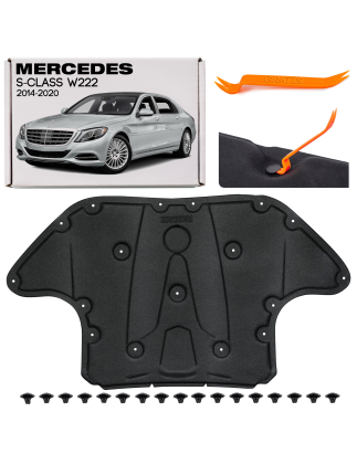 MERCEDES S-CLASS W222 2014-2020 PANNELLO FONOASSORBENTE CENTRALI COFANO A2226820026 (Cod. AP-51101_A