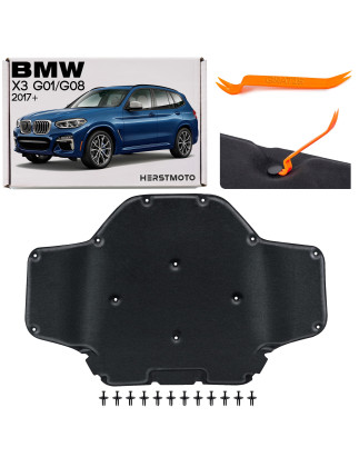 BMW X3 G01/G08 2017+ PANNELLO FONOASSORBENTE COFANO 51487395564 (Cod. AP-51102_A4x4)