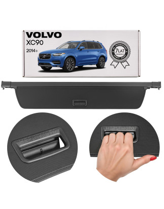 VOLVO XC90 II 2014+ NERA CAPPELLIERA COPRIBAGAGLI 39825218 (Cod. AP-51111_A4x4)