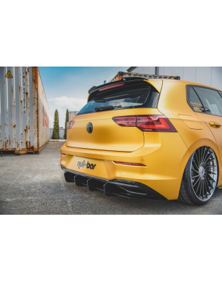 DIFFUSORE POSTERIORE street pro V.2 Volkswagen Golf  Mk8 / Mk8 Facelift (Cod. M-VWGO8CNC-RS2B)
