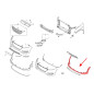 HYUNDAI TUCSON III TL 2015-2018 PRE-RESTYLING PARAURTI ANTERIORE INFERIORE 86512D7100 (Cod. AP-51217