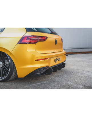 DIFFUSORE POSTERIORE street pro V.2 Volkswagen Golf  Mk8 / Mk8 Facelift (Cod. M-VWGO8CNC-RS2B)