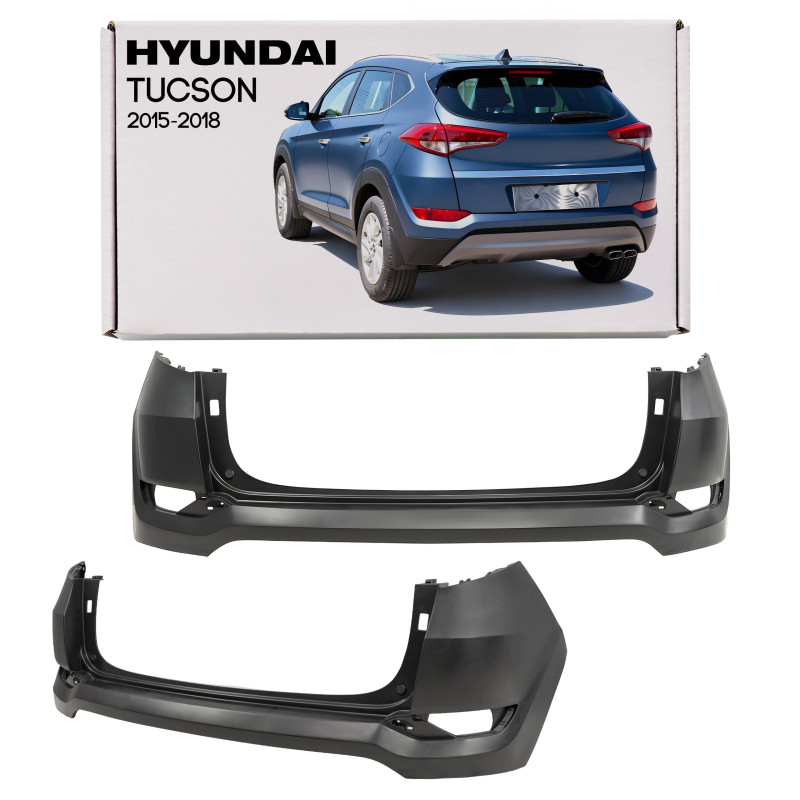 HYUNDAI TUCSON III 2015-2018 PRE-RESTYLING PARAURTI POSTERIORE SUPERIORE 86611D7000 (Cod. AP-51218_A