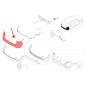 HYUNDAI TUCSON III 2015-2018 PRE-RESTYLING PARAURTI POSTERIORE SUPERIORE 86611D7000 (Cod. AP-51218_A