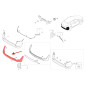 HYUNDAI TUCSON III TL 2015-2018 PRE-RESTYLING PARAURTI POSTERIORE INFERIORE 86612D7000 (Cod. AP-5121