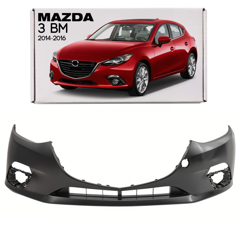 MAZDA 3 III BM 2014-2016 PRE-RESTYLING PARAURTI ANTERIORE BJS750031ABB (Cod. AP-51226_A4x4)