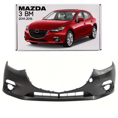 MAZDA 3 III BM 2014-2016 PRE-RESTYLING PARAURTI ANTERIORE BJS750031ABB (Cod. AP-51226_A4x4)