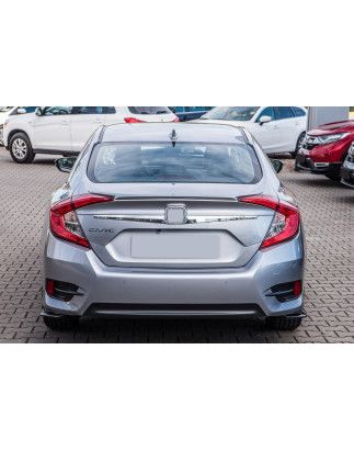 HONDA CIVIC X 2016-2019 berlina PRE-RESTYLING PARAURTI POSTERIORE 04715TBAA00ZZ (Cod. AP-51231_A4x4)