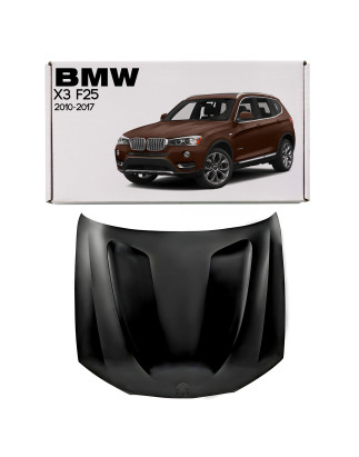 BMW X3 F25 2010-2017 COFANO IN ACCIAIO 41617267337 (Cod. AP-51320_A4x4)