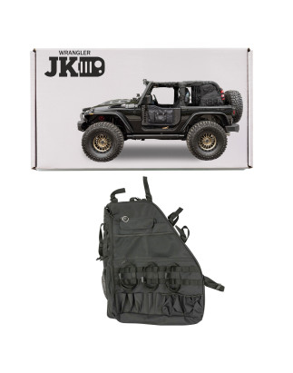 JEEP WRANGLER JK 2007-2018 ORGANIZER BORSA INTERNA SINISTRA (Cod. AP-51323_A4x4)