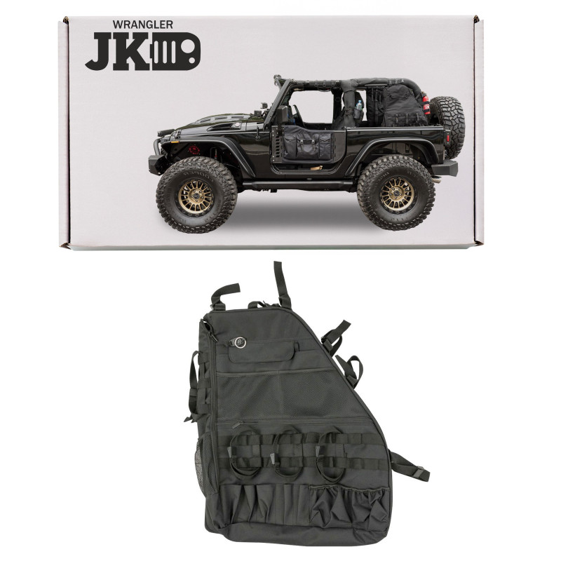JEEP WRANGLER JK 2007-2018 ORGANIZER BORSA INTERNA SINISTRA (Cod. AP-51323_A4x4)
