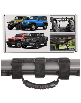 JEEP WRANGLER YJ TJ JK JL JT SUPPORTO MANIGLIA GRIP PER TUBI (Cod. AP-51325_A4x4)