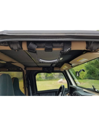 JEEP WRANGLER YJ TJ JK JL JT SUPPORTO MANIGLIA GRIP PER TUBI (Cod. AP-51325_A4x4)