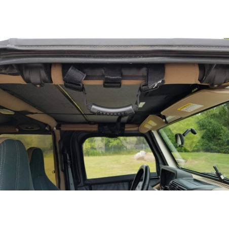 JEEP WRANGLER YJ TJ JK JL JT SUPPORTO MANIGLIA GRIP PER TUBI (Cod. AP-51325_A4x4)