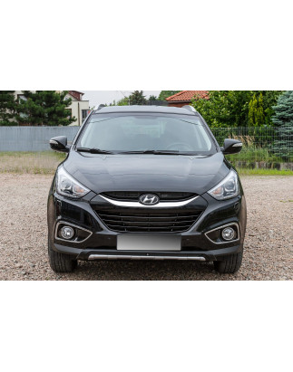 HYUNDAI IX35 LM 2010-2015 SPOILER PARAURTI CON EFFETTO DI SCARICO BLACK (Cod. AP-51385_A4x4)