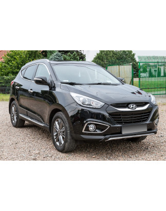 HYUNDAI IX35 LM 2010-2015 SPOILER PARAURTI CON EFFETTO DI SCARICO BLACK (Cod. AP-51385_A4x4)