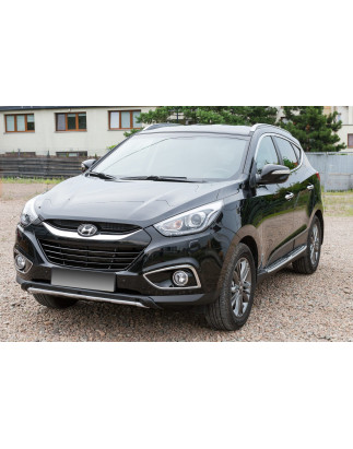 HYUNDAI IX35 LM 2010-2015 SPOILER PARAURTI CON EFFETTO DI SCARICO BLACK (Cod. AP-51385_A4x4)