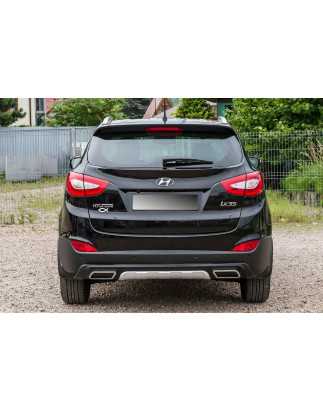 HYUNDAI IX35 LM 2010-2015 SPOILER PARAURTI CON EFFETTO DI SCARICO BLACK (Cod. AP-51385_A4x4)
