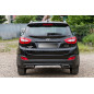 HYUNDAI IX35 LM 2010-2015 SPOILER PARAURTI CON EFFETTO DI SCARICO BLACK (Cod. AP-51385_A4x4)
