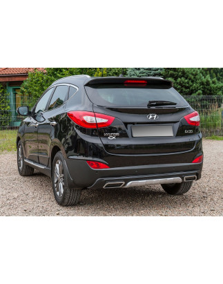 HYUNDAI IX35 LM 2010-2015 SPOILER PARAURTI CON EFFETTO DI SCARICO BLACK (Cod. AP-51385_A4x4)