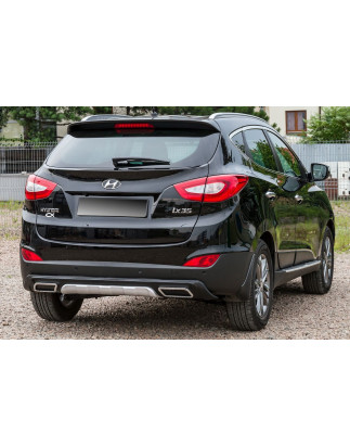 HYUNDAI IX35 LM 2010-2015 SPOILER PARAURTI CON EFFETTO DI SCARICO BLACK (Cod. AP-51385_A4x4)
