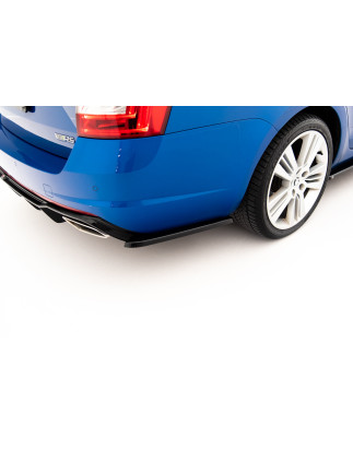 Splitters posteriori laterali V.2 Skoda Octavia RS Mk3/Mk3 FL /Kombi  (Cod. M-SK-OC-3-RS-RSD2G)