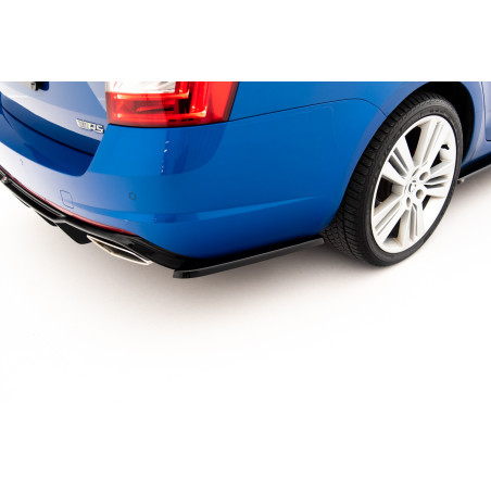Splitters posteriori laterali V.2 Skoda Octavia RS Mk3/Mk3 FL /Kombi  (Cod. M-SK-OC-3-RS-RSD2G)