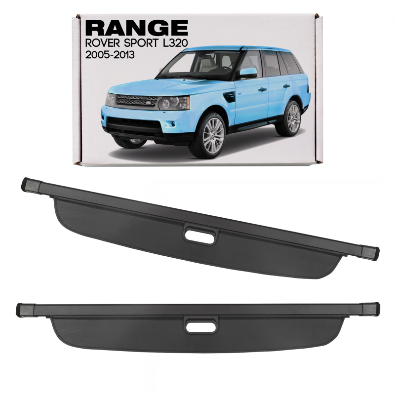 RANGE ROVER SPORT L320 2005-2013 CAPPELLIERA COPRIBAGAGLI NERA LR012842 (Cod. AP-51430_A4x4)