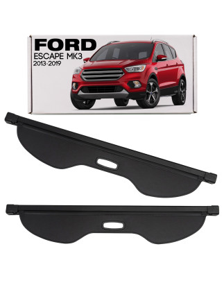 FORD ESCAPE MK3 III 2013-2019 CAPPELLIERA COPRIBAGAGLI NERA CJ5Z-7845440-AA (Cod. AP-51453_A4x4)