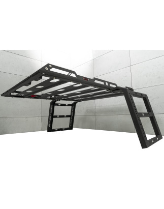 JEEP WRANGLER JK 2007-2018 PORTAPACCHI TETTO CON SCALETTA ACCIAIO (Cod. AP-51457_A4x4)