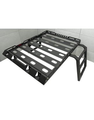 JEEP WRANGLER JK 2007-2018 PORTAPACCHI TETTO CON SCALETTA ACCIAIO (Cod. AP-51457_A4x4)