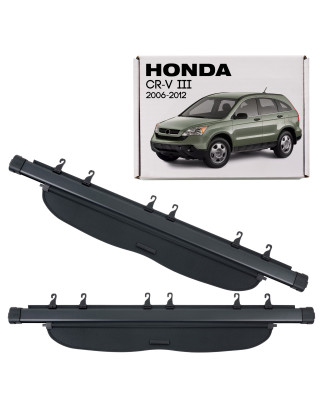 HONDA CR-V III 2006-2012 CAPPELLIERA COPRIBAGAGLI NERA 84410-SWA-003ZA (Cod. AP-51458_A4x4)