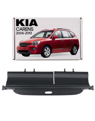 KIA CARENS III 2006-2013 CAPPELLIERA COPRIBAGAGLI NERA (Cod. AP-51463_A4x4)
