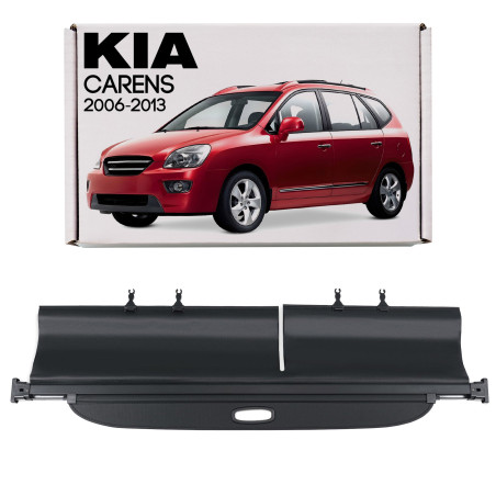 KIA CARENS III 2006-2013 CAPPELLIERA COPRIBAGAGLI NERA (Cod. AP-51463_A4x4)