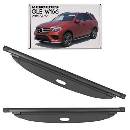 MERCEDES GLE W166 2015-2019 SUV CAPPELLIERA COPRIBAGAGLI NERA A1668100501 (Cod. AP-51467_A4x4)