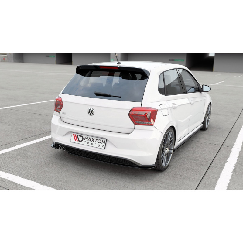 Splitters posteriori laterali V.2 Volkswagen Polo GTI / R-line Mk6 (Cod. M-VW-PO-6-GTI-RSD2G)