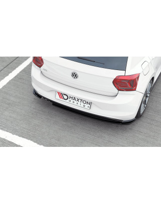 Splitters posteriori laterali V.2 Volkswagen Polo GTI / R-line Mk6 (Cod. M-VW-PO-6-GTI-RSD2G)