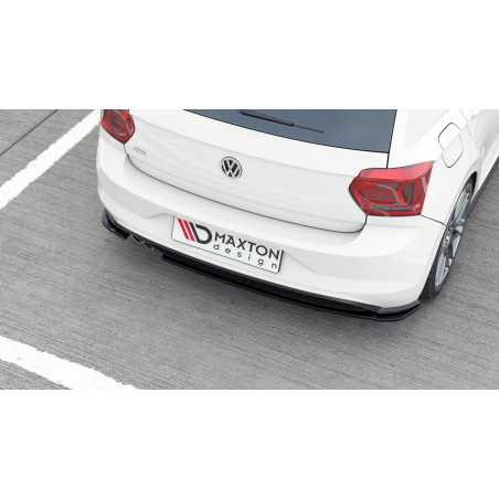 Splitters posteriori laterali V.2 Volkswagen Polo GTI / R-line Mk6 (Cod. M-VW-PO-6-GTI-RSD2G)