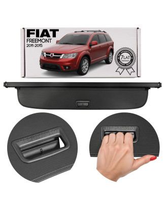 FIAT FREEMONT 2011-2015 7 AUTOVETTURA CAPPELLIERA COPRIBAGAGLI NERA 1DD79DX9AC (Cod. AP-51511_A4x4)