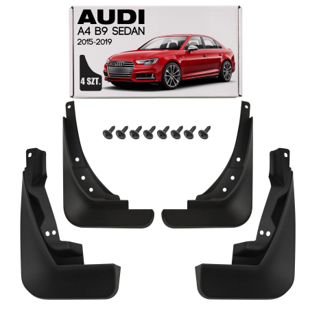 AUDI A4 B9 berlina 2015-2019 PRE-RESTYLING PARASPRUZZI (Cod. AP-51513_A4x4)