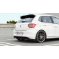 Splitter posteriore (con barre verticali) Volkswagen Polo GTI / R-line Mk6 (Cod. M-VW-PO-6-GTI-RSD2G