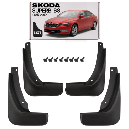 SKODA SUPERB III B8 2015-2019 PRE-RESTYLING PARASPRUZZI (Cod. AP-51528_A4x4)