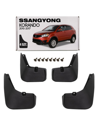 SSANGYONG KORANDO III 2010-2017 PRIMA DEL SECONDO RESTYLING PARASPRUZZI (Cod. AP-51530_A4x4)