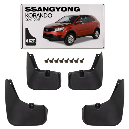 SSANGYONG KORANDO III 2010-2017 PRIMA DEL SECONDO RESTYLING PARASPRUZZI (Cod. AP-51530_A4x4)