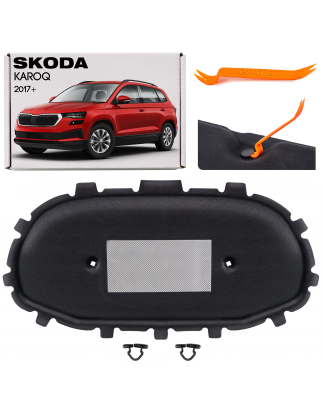 SKODA KAROQ 2017+ PANNELLO FONOASSORBENTE COFANO 57A863831 (Cod. AP-51541_A4x4)