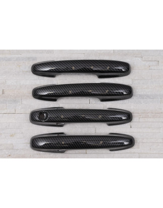 FORD FOCUS MK4 IV 2018+ RIVESTIMENTI CARBON PER MANIGLIE CON SENSORE (Cod. AP-51608_A4x4)