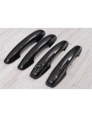 FORD FOCUS MK4 IV 2018+ RIVESTIMENTI CARBON PER MANIGLIE CON SENSORE (Cod. AP-51608_A4x4)